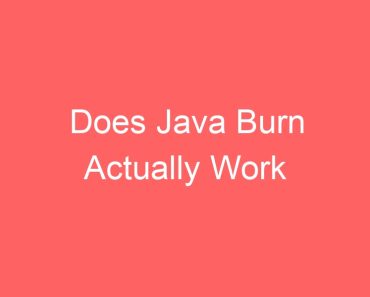 Does Java Burn Actually Work