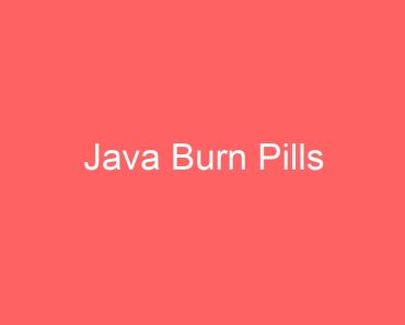 Java Burn Pills