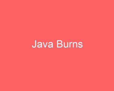 Java Burns