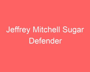 Jeffrey Mitchell Sugar Defender