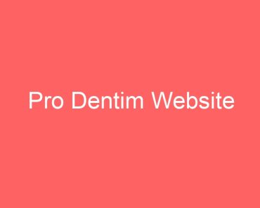 Pro Dentim Website