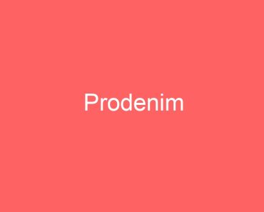 Prodenim